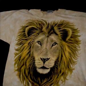 Africa Lion by Liquid Blue Large